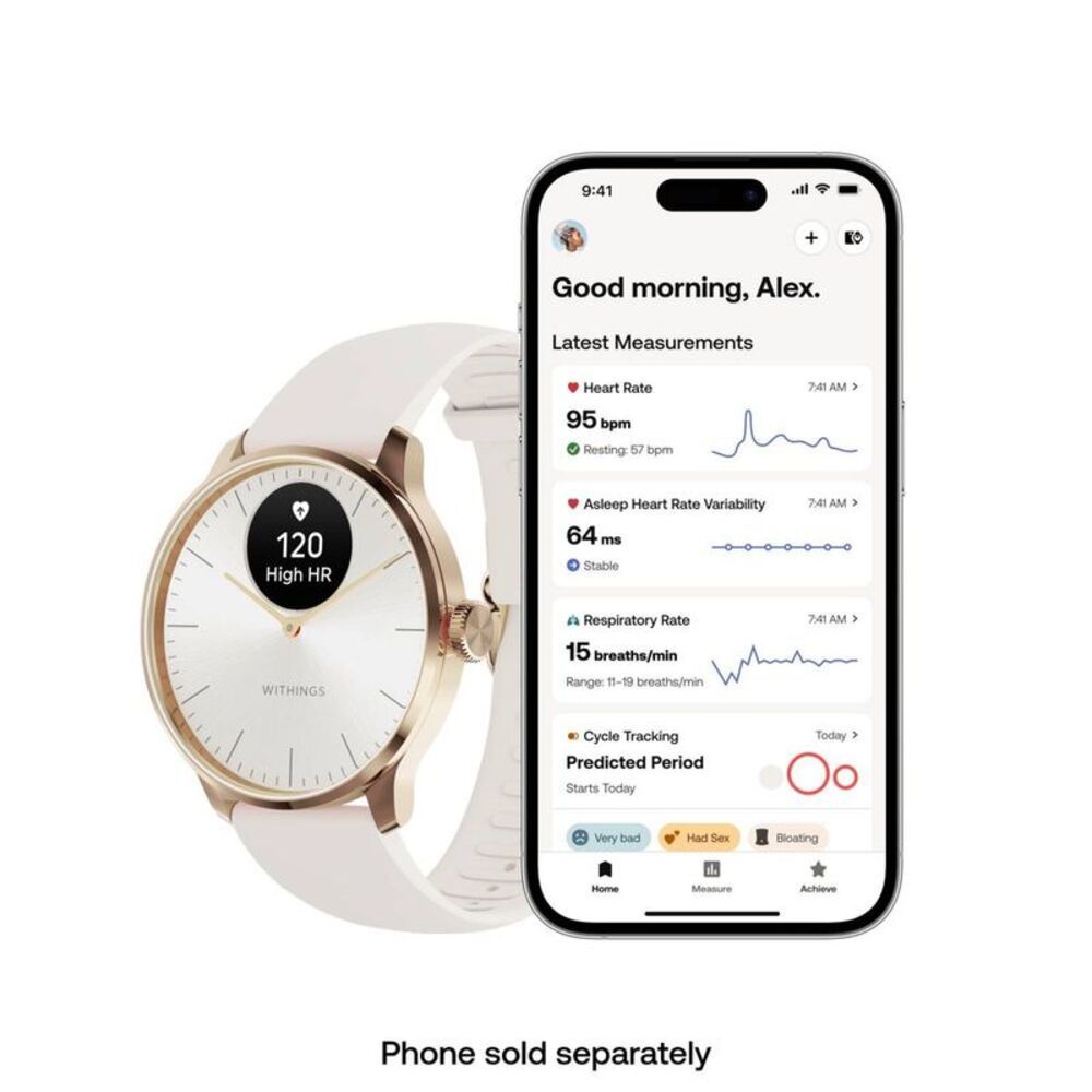 Withings ScanWatch Light - Sand - Picture 2 of 7